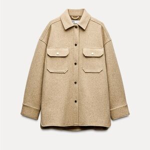 Zara Soft Pocket Overshirt
